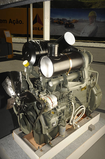 Motor de una máquina SDLG