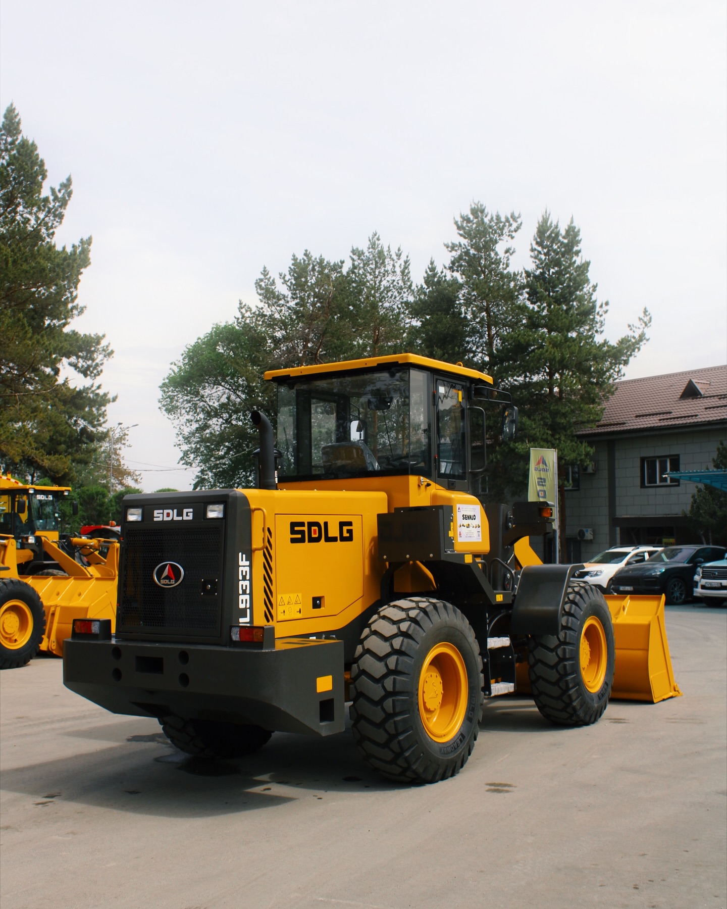 Cargadora amarela L933F