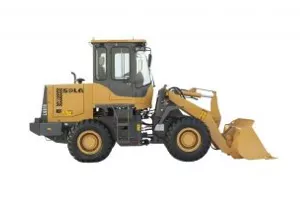 Pala cargadora L938 con fondo blanco